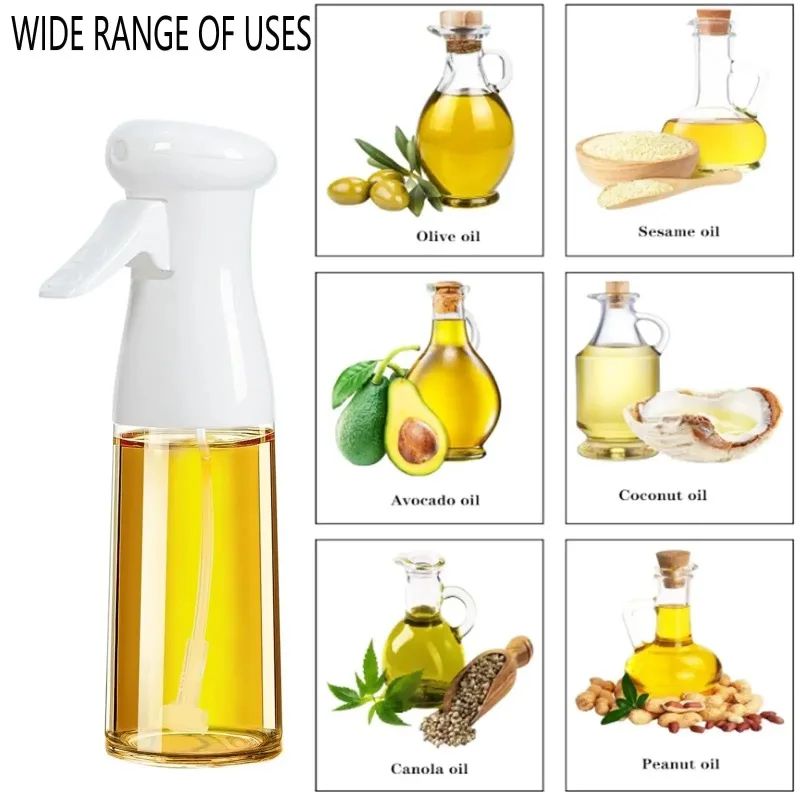 Spray de óleo para cozinhar-dispensador de azeite garrafa spray névoa-reutilizáv