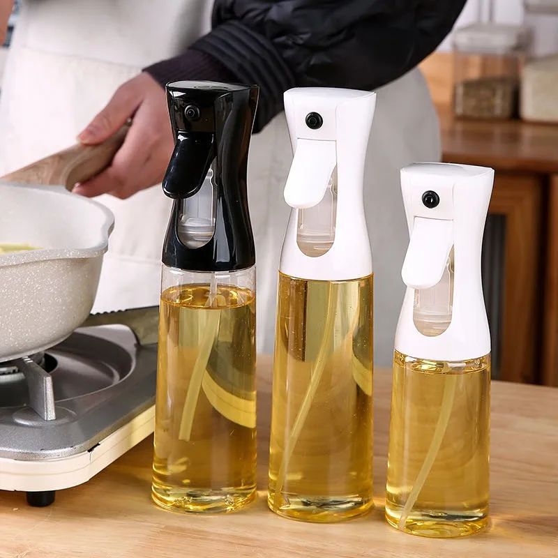 Spray de óleo para cozinhar-dispensador de azeite garrafa spray névoa-reutilizáv