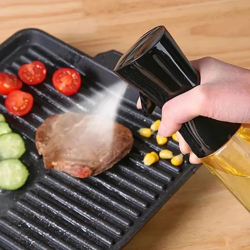 Spray de óleo para cozinhar-dispensador de azeite garrafa spray névoa-reutilizáv