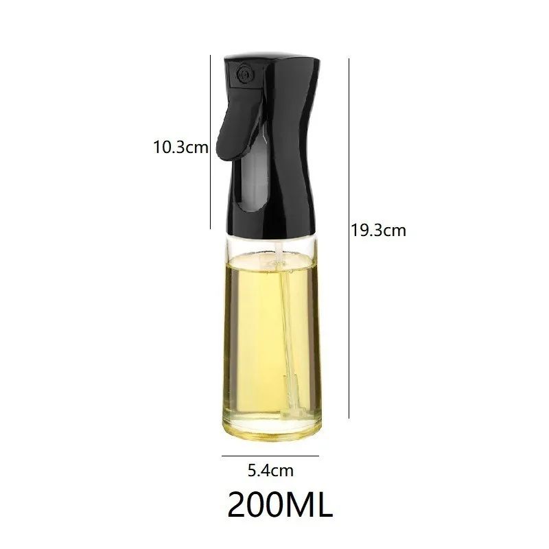 Spray de óleo para cozinhar-dispensador de azeite garrafa spray névoa-reutilizáv