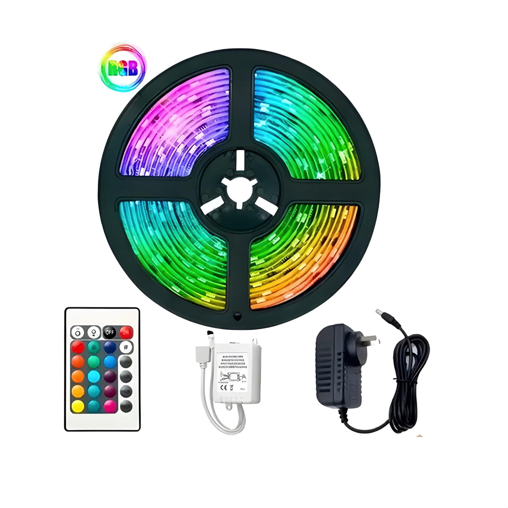 Fita De LED 5 Metros Mudança De Cor RGB Onex LED-9221